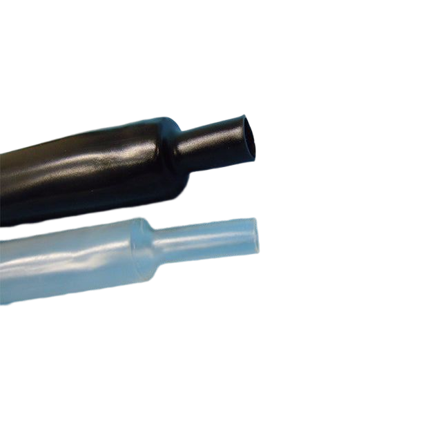 Large diameter heat shrink tubing, 12mm diameter to 100mm diameter, black and transparent [THT]